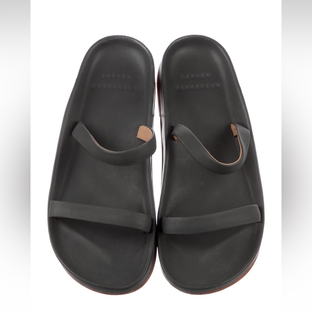 Lauren Manoogian Leather Slide Sandals